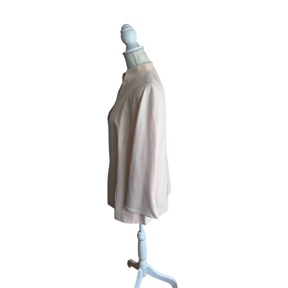 AKRIS Blush Pink 100% Silk Blazer - Picture 2 of 15